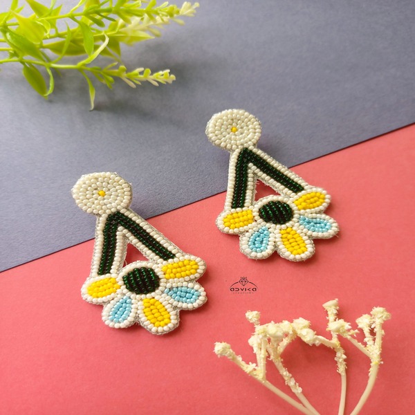 The Royal Beaded Earring